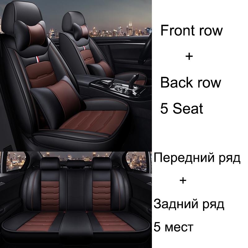 Универсальные чехлы на сиденья автомобиля для MAZDA 3 CX-5 2 5 6 CX-3 CX-4 CX-7 CX-9 MX-5 RX-8 Автомобильные аксессуары Детали интерьера