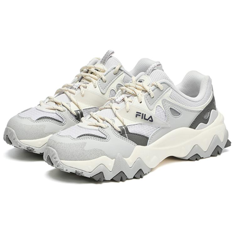 Fila Oakmont 2-го поколения Ткань Кожа Сэндвич Сетка Ретро Удобные Амортизирующие Износостойкие Низкие Повседневные Кроссовки F12W232133FVN