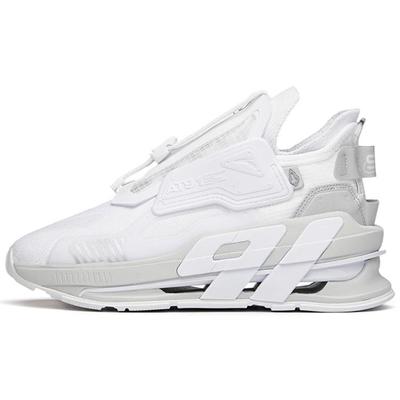 At91 Ткань Синтетическая кожа Амортизирующие Нескользящие Низкие Кроссовки Для Бега Женские Кроссовки Anta-White 122148851-1