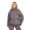 Brave Soul Womens/Ladies Short Padded Hooded Jacket