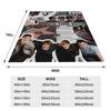 BTR In Real Life Worldwide 2025 Tour Blanket Quality Warm  Throw Blanket Winter Kids Outdoor Fluffy Bedspread