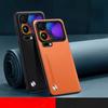 Деловой кожаный PU чехол для телефона Xiaomi 17 Pro Max 15T 14T Pro 5G из овчины, полностью закрывающий камеру, задняя крышка телефона