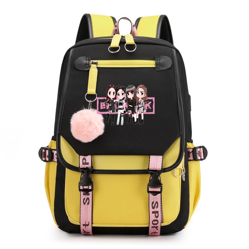 Рюкзак Blackpink Lisa Starry Sky на двойных плечевых лямках 36-55 л