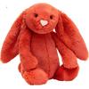 Jellycat Серия кроликов Бонни Застенчивый оранжевый Успокаивающая кукла Плюшевая кукла Высота 18см/31см