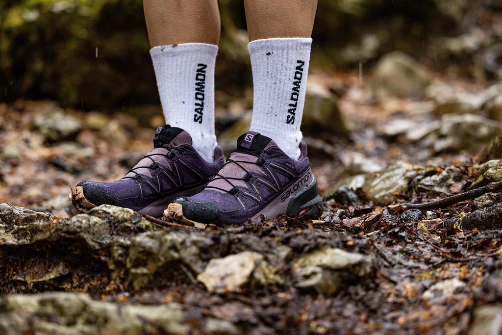 Trail Running SPEEDCROSS 5 GTX W Cm [Salomon] Women's Mysterioso/Quail/Sirocco 23.5