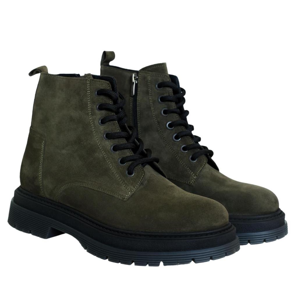 Мужские зимние ботильоны из натуральной кожи