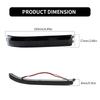 2 шт. Для Ford F150 2009-2014 Ford Raptor 2010-2014 Светодиодный динамический поворотник Боковое зеркало Указатель поворота Последовательная сигнальная лампа