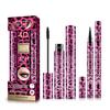 Leopard Makeup Set Black Mascara + Eyeliner Pen Big Eyes Make Up Waterproof 4D Fiber Mascaras