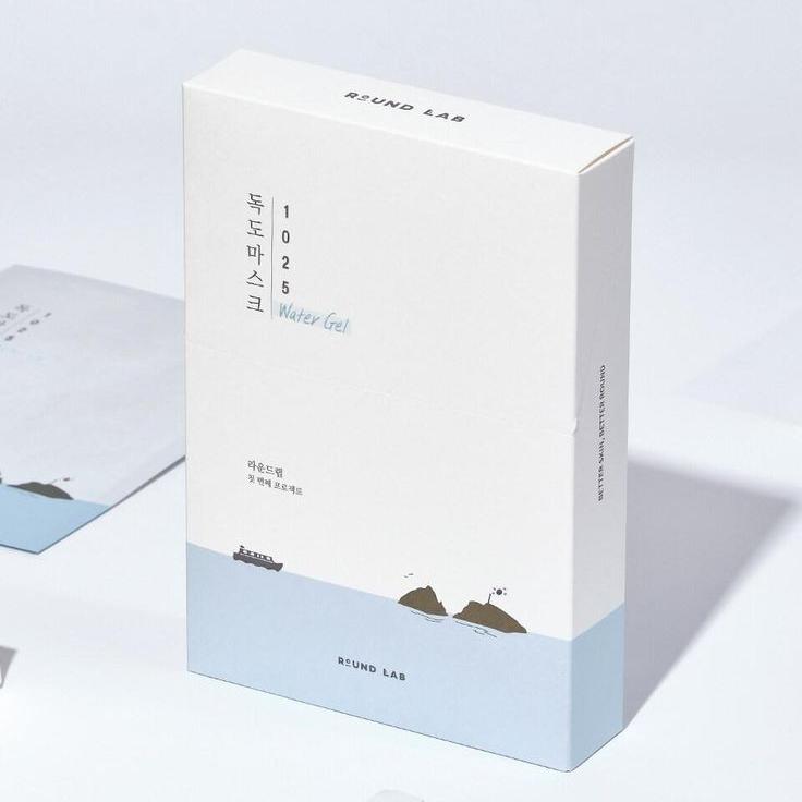 ROUND LAB Dokdo Увлажняющий водный гель-маска, 30 млX10 шт.