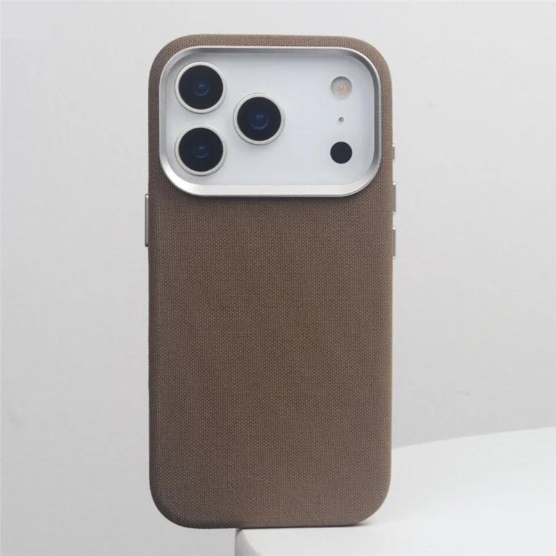 Оригинальная тканая ткань для чехла Magsafe для iPhone 17 16 Pro Max 17Pro Активное касание Кнопка камеры Магнитная задняя крышка