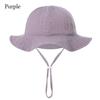 Boys Girls Cute Cartoon Baby Sun Cap Kids Bucket Hat Beach Hat Panama Cap
