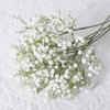 Soft Rubber Gypsophila Flowers 52cm Length Simulated Flower  Wedding Party Decoration