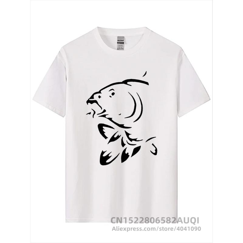 Летний топ с круглым вырезом и 3D-принтом рыбы, модная повседневная мужская футболка с коротким рукавом