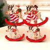 Christmas Decorations Christmas Wooden Rocking Horse Christmas Presents Santa Claus Presents