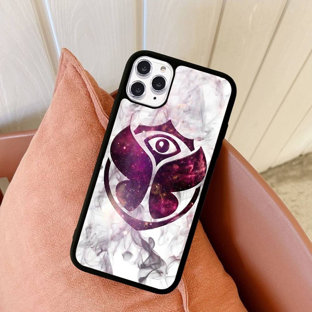 T-tomorrowland Logo For iPhone 17 16 15 14 13 Pro 12 11 Pro Max Hard PC+TPU Phone Cases Back Cover