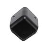 8pcs Corner Protector Black Bump Proof Metal Corner Guard for Speaker Guitar Amp Cabinet Furniture