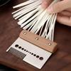 3 in 1 Multi-Purpose Scallion Slicer Wood Handle Scallion Cutter Creative Herb Stripper  Restaurant
