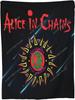 Плед Alice Rock in Band Chains Легкий фланелевый плед Теплый плед для кровати Прохладный плед для всех сезонов Индивидуальные пледы