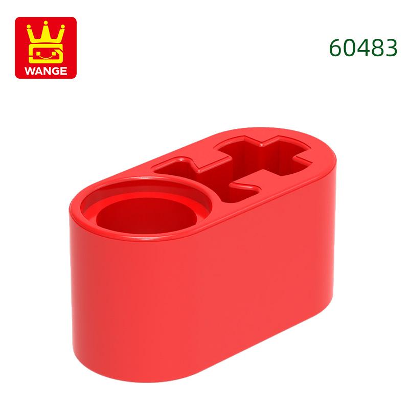 Non-Toxic 217Pcs/Lot No.60483 Beam Thick Bricks 1X2 Axle Holes Block Moc Color Accessories Compatible With Brick Diy Children'S Toy