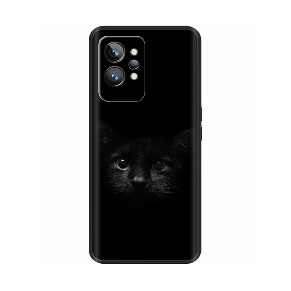 Чехол для Realme GT2 Pro Модный Мягкий ТПУ Расписной Матовый Силиконовый Задняя Крышка Телефона Для Oppo Realme GT 2 Pro Чехлы Для Realme GT2