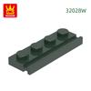 Нетоксичные 116 шт./лот 3 Вт 1x4 Пазы Строительные блоки Moc Классические аксессуары Совместимые с Кирпичиками Детские игрушки Подарочная коробка