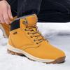 Men's Hiking Snow Boots Are Popular Winter Shoes with Waterproof and Warm Insulation, and Women's Hiking Anti Slip Thick Soles