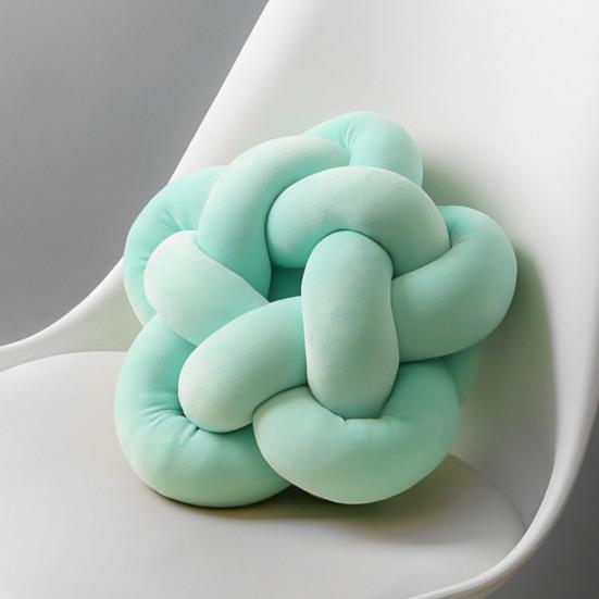 Декоративная подушка Four Seasons, снижающая стресс, эластичная, практичная INS, вязаный узел, звездообразная подушка для спинки дивана для офиса