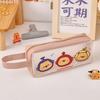 Simple Kawaii Pen Bag Cartoon Cute Capybara Pencil Case Portable Stationery Bag Large Capacity Waterproof Pencil Case Gifts