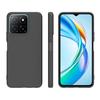 Применимо к чехлу для мобильного телефона Honor X8D 4G, черный матовый, Honor Power2, однотонный, мягкая резина, защита от отпечатков пальцев, порошок