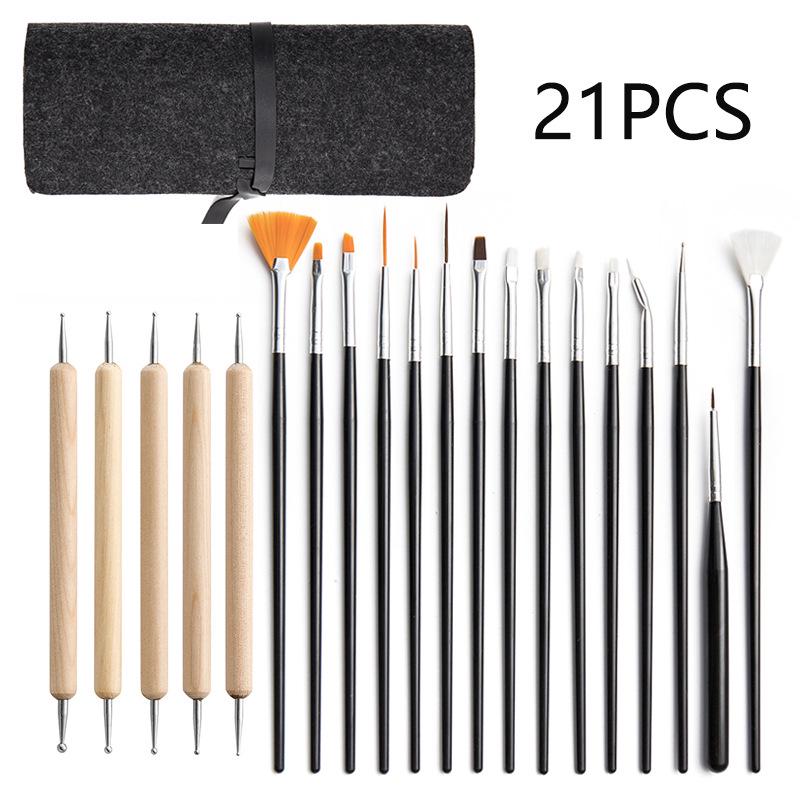 24-Piece Pottery Tool Set: Clay, Stone, Sculpture Carving Knives, Sponges, Sticks, Silicone Dotting Pens