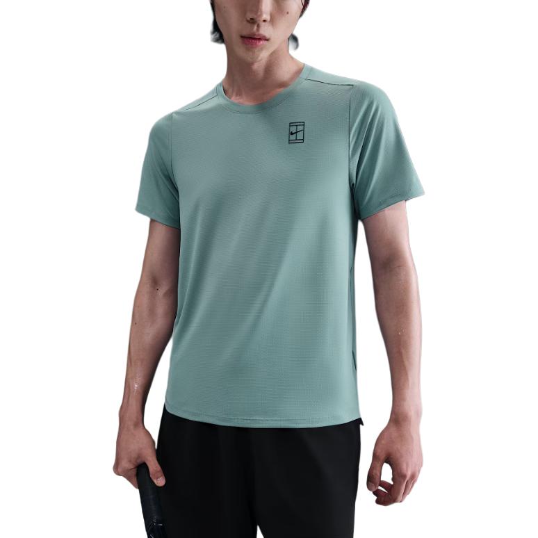 Nike Мужская теннисная футболка с длинным рукавом Court Advantage Dri-FIT FZ6911-017