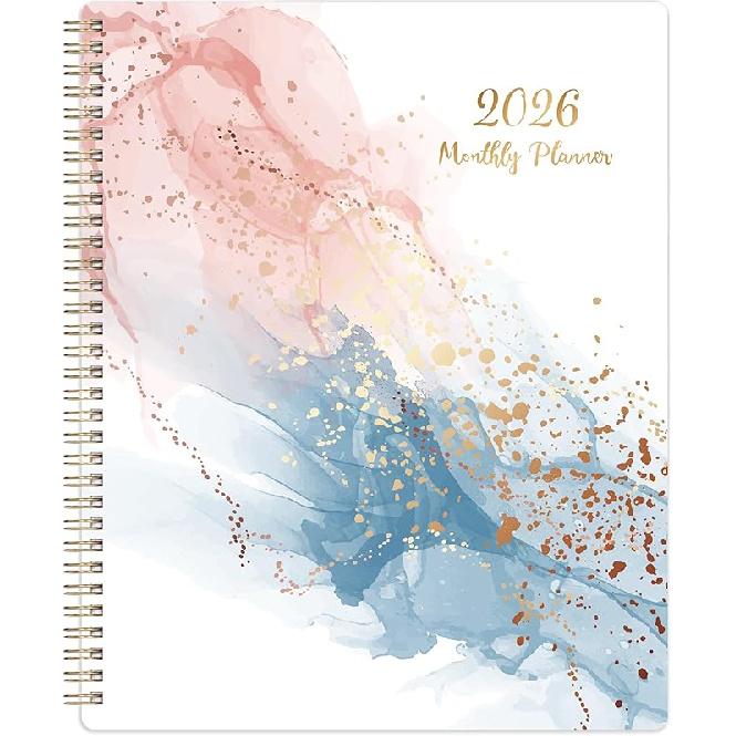 2026 Monthly Planner - 2026 Planner from January to December, Calendar Planner with Tabs, Inner Pocket, 8.5‘’ x 11‘’