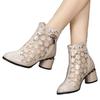 Women's 2024 Summer Sandals Comfortable Casual Breathable High Heels Boots with New Design