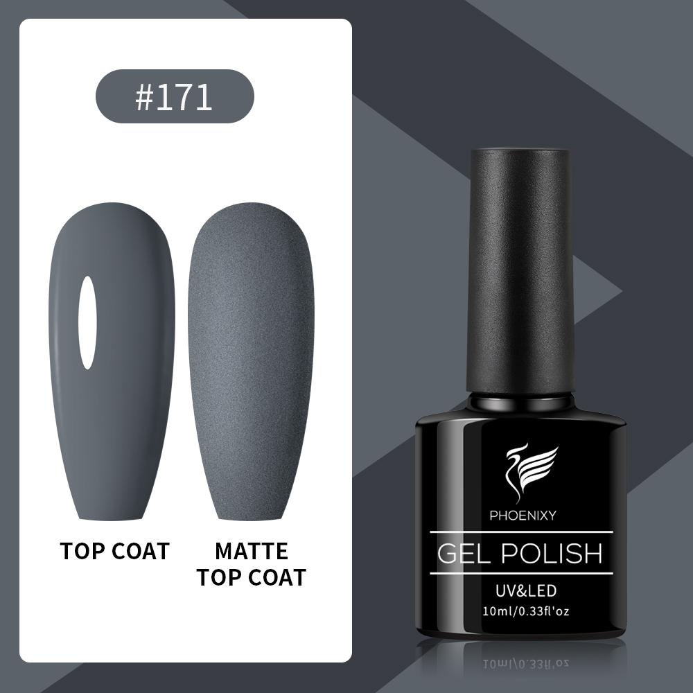 PHOENIXY 10 мл Гель-лак Полуперманентный Гель-лак Цвет Замачиваемый УФ LED Гель Материал для Нейл-арта