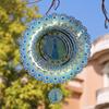 1pc 3D Peacock Wind Chime, Colorful Stainless Steel Wind Spinner, Outdoor Yard And Garden Decor, Metal Spinner With Hanging Hook