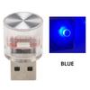RXZ 1PC car mini usb led Atmosphere Light For Party Ambient Automotive Portable Plug and Play  Car Decorative Interior Lamp 12V