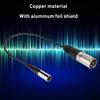Stable Audio Camera Mic Cord Plug and Play Transfer Cable for Canon Audio Cable Video Recording