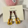 Sweet Guitar Hair Clip Ins Duckbill Clip Kawali Musical Instrument Hair Clip  Party