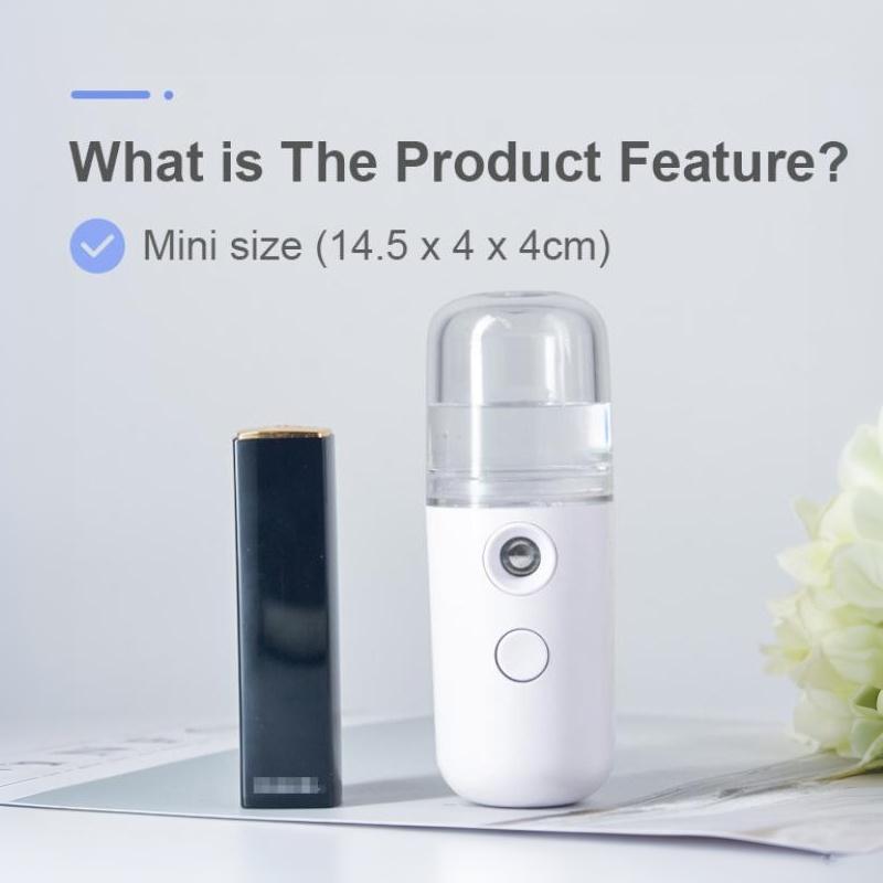 USB-распылитель для лица, увлажнитель, перезаряжаемый небулайзер, паровой аппарат для лица, увлажняющие средства для ухода за кожей