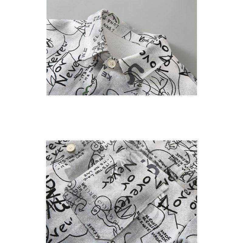 Spring and Autumn Plus Size Long Sleeve Shirt Men Fatty Shirt Workwear Jacket Casual Clothes 4XL-10XL