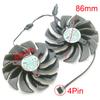 T129215SU 12V 0.50A 86мм Вентилятор VGA для видеокарты Gigabyte RTX 2060 GTX1650 1660 1660ti WINDFORCE