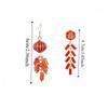 Good Luck New Year Earrings Zinc Zinc Alloy Jewelry Accessories Chinese Style Earrings  Earring Pendant