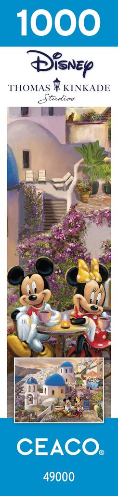 Пазл Ceaco Disney Томас Кинкейд Микки и Минни в Греции - - - & - 1000 деталей