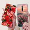 For Xiaomi Mi 9T Case Fashion Flower Shockproof Cover For Xiaomi Mi 9T Pro Redmi K20 Funda For RedmiK20 Pro Mi9T Silicone Bumper