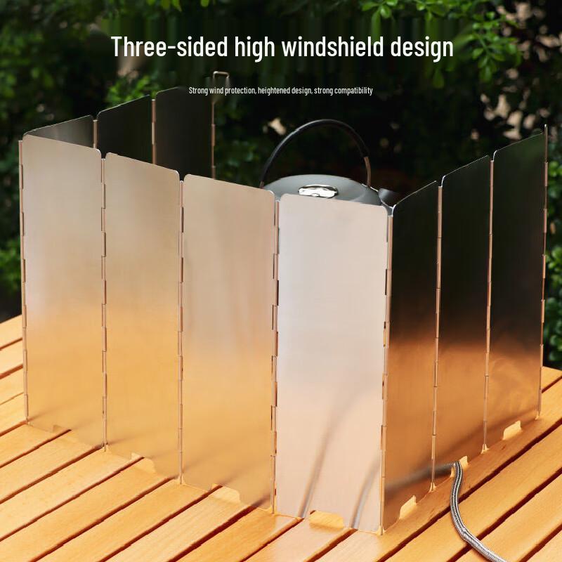 Портативная походная плита ветрозащита