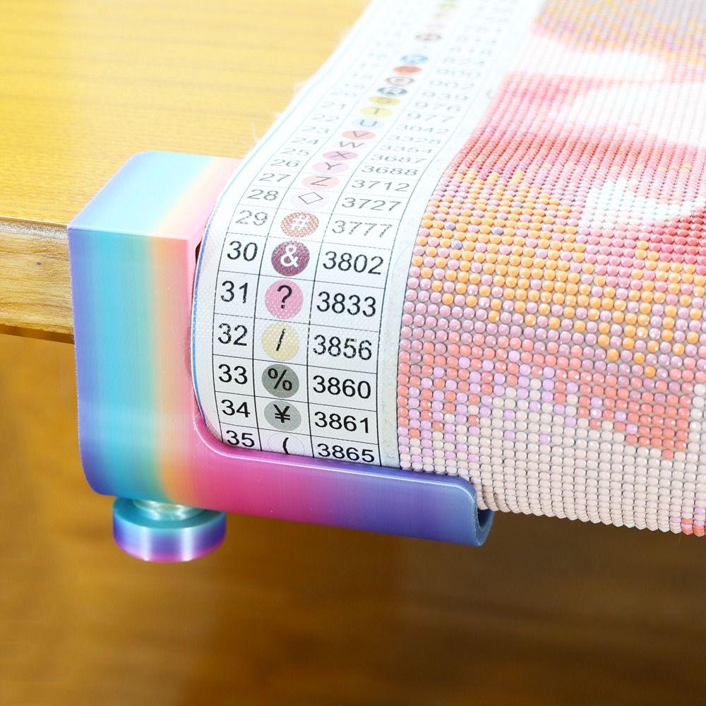 Держите холсты под контролем Настольный зажим для холста для алмазной вышивки Аксессуары для алмазной живописи