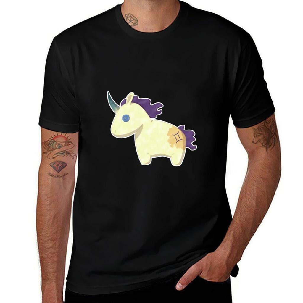 Gemini unicorn TShirt Long Lasting Casual TShirt
