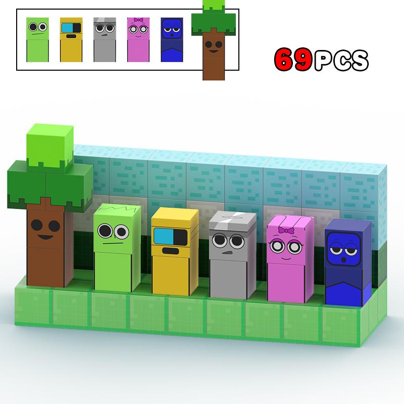 Новые фигурки Sprunki Магнитные блоки Игрушки Incrediboxs Sprunki Магнитные игрушки STEM Сенсорные игрушки для малышей Рождественский подарок на день рождения