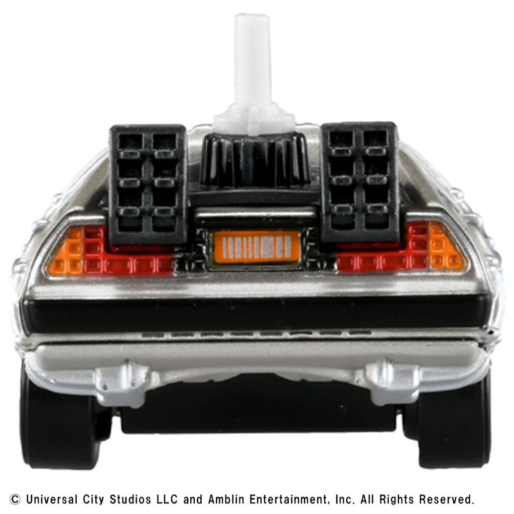 Takara Tomy Tomica Premium Unlimited 02 Back to the Future Time Machine Miniature Car Toy 6 and (Part 3) (Ages up)
