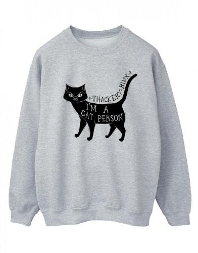 Disney Womens/Ladies Hocus Pocus A Cat Person Sweatshirt